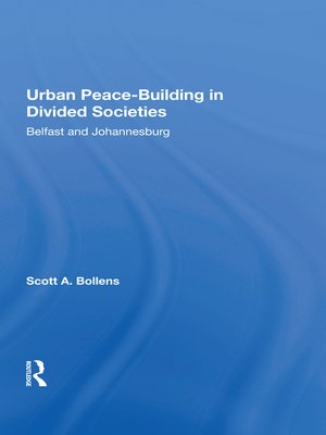 cover image of Urban Peacebuilding In Divided Societies